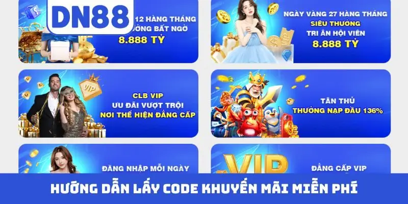 Hướng dẫn lấy code khuyến mãi miễn phí