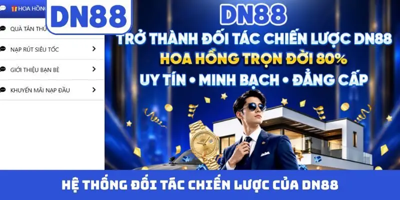 Hệ thống đối tác chiến lược của DN88